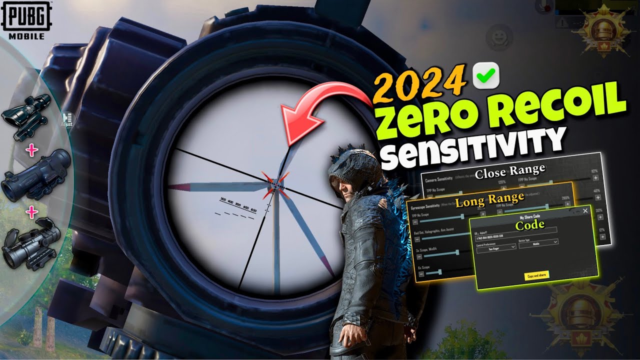 2024 Best Sensitivity Settings For All Devices Gyroscope & Non Gyro | PUBG/BGMI 🔥
