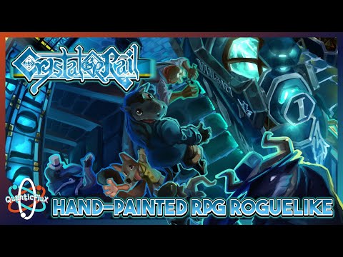 Hand-Painted Train-Themed Crystalpunk RPG Roguelike! | Crystal Rail