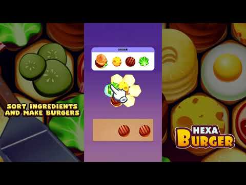 Hexaburger: Puzzle Sort video thumbnail