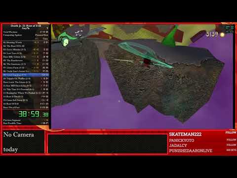 DJ2 (Wii) Crash Landing World of Waffle entrance and jack-in-a-box skips