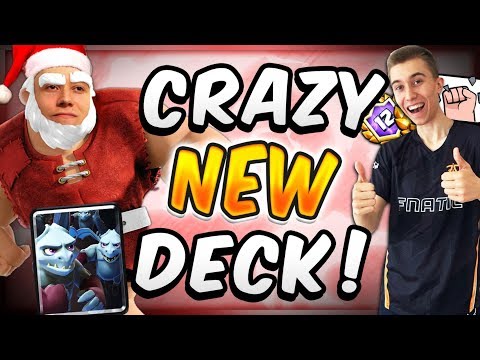 NO ONE EVER EXPECTS THIS DECK! New Giant Miner 2X Minions Deck — Clash Royale