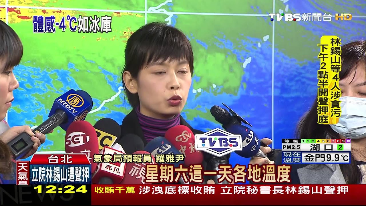 10年來最強寒流 台北最低溫下探5度