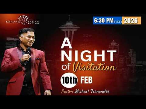 20260210 | KSM | A Night of Visitation Tuesday Service | [ LIVE 🔴 ] Pastor Michael Fernandes