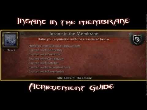 Insane in the Membrane Achievement Guide 4.3 (solo)