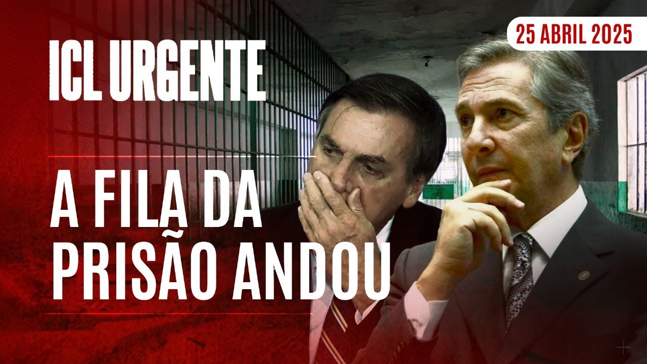 ICL URGENTE  - 25/04/25 - EX-PRESIDENTE FERNANDO COLLOR É PRESO POR LAVAGEM DE DINHEIRO E CORRUPÇÃO