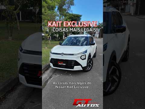 As coisas mais legais do Nissan Kait Exclusive 1.6 CVT! #shorts