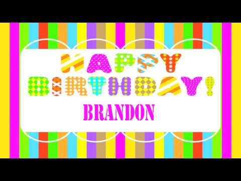 Brandon   Wishes & Mensajes - Happy Birthday