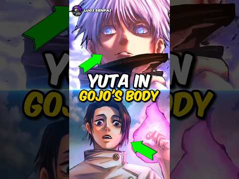 Yuta Take Over Gojo's Body | #jujutsukaisen #jjk #gojo #sukuna #yuji #yuta #anime