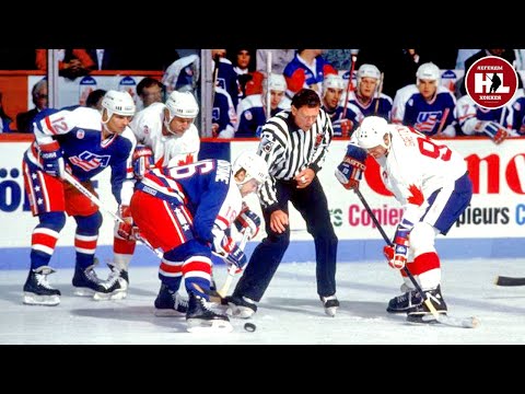 14.09.1991. Кубок Канады. (HD) США - Канада (Е.Майоров) | Canada Cup-91. USSR - Canada. 09/14/1991