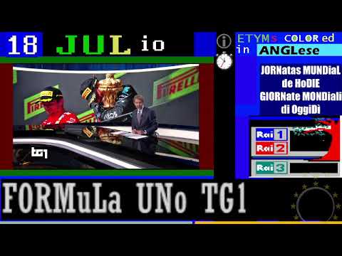 TG1 FORMULA F.1, domenica 18 luglio 2021 SILVERSTONE:  FERRARI SFIORA TRIONFO