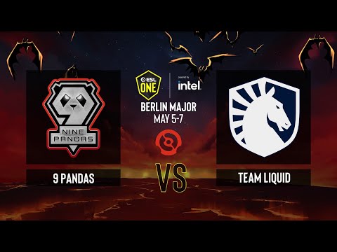 Dota2 - 9 Pandas vs Team Liquid - Game 2 - ESL One Berlin 2023 - Playoffs