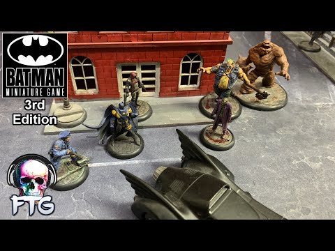 Batman Miniature Game - Joker VS Batman