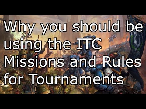 Why you should be using the ITC missions for Tournaments