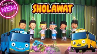Download lagu SHOLAWAT HEY TAYO | Versi Upin Ipin dan Tayo The Little Bus | Ayo Kita Belajar Lagu Islami mp3