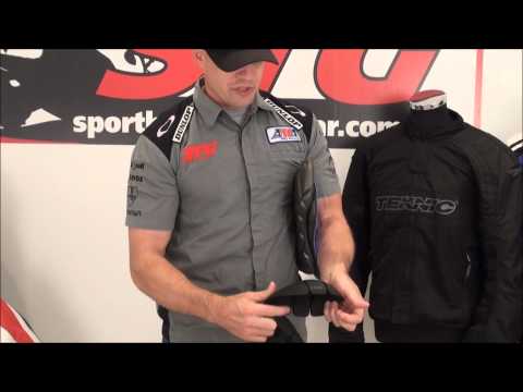Teknic Chicane Leather Jacket 2010 Model Review from SportbikeTrackGear.com