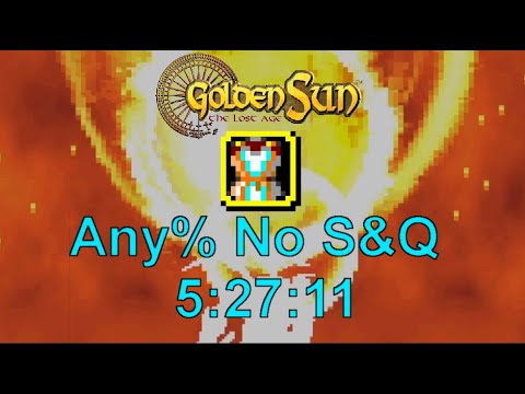 Golden Sun: The Lost Age Any% No S&Q Speedrun in 5:27:11 [PB]