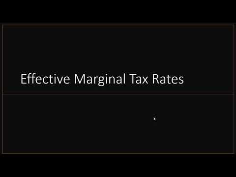 Effective Marginal Tax Rates