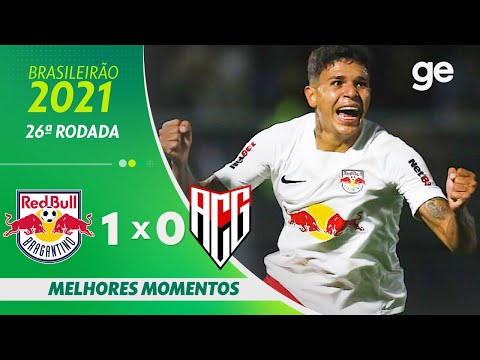 Gols e lances de Red Bull Bragantino x Atlético-GO