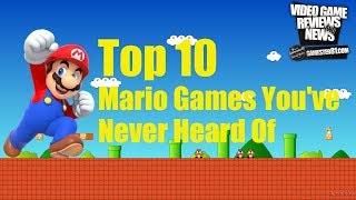 Top 10 Mario Games You've Never Heard Of - Gamester81