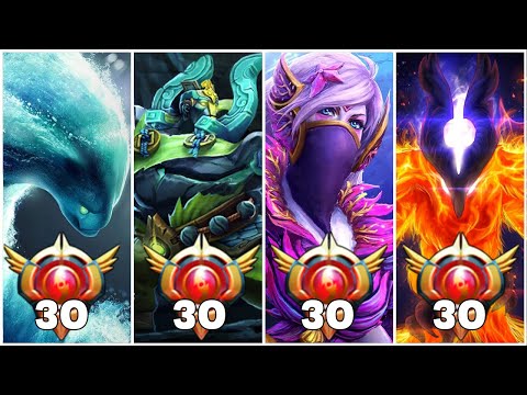 LVL 30 GRANDMASTER TIER TOP RANK IMMORTAL PLAYERS in Dota 2 - Ep. 10