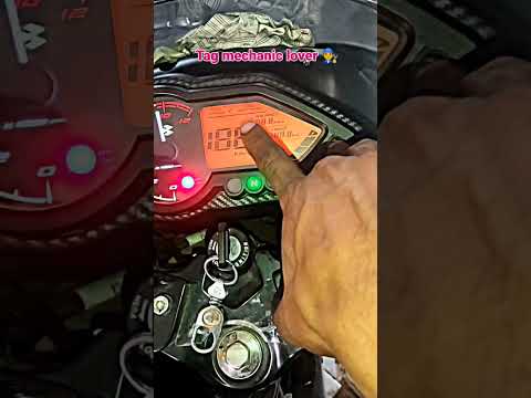 PULSAR 125 Remove service light 👨‍🔧✌ | #reels #shortvideos #shortsvideo #shorts #short #trending