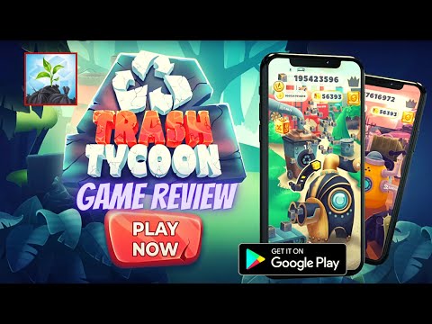 Trash Tycoon: idle clicker & simulator & business, android gameplay, tips and tricks, game review - YouTube