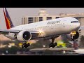 11 FLAWLESS Philippine Airlines Aircraft Landings Takeoffs LAX Airport Plane Spotting