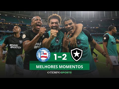 BAHIA 1 X 2 BOTAFOGO - Veja os melhores momentos do jogo