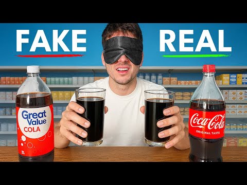 Testing Name Brand vs Walmart Food!