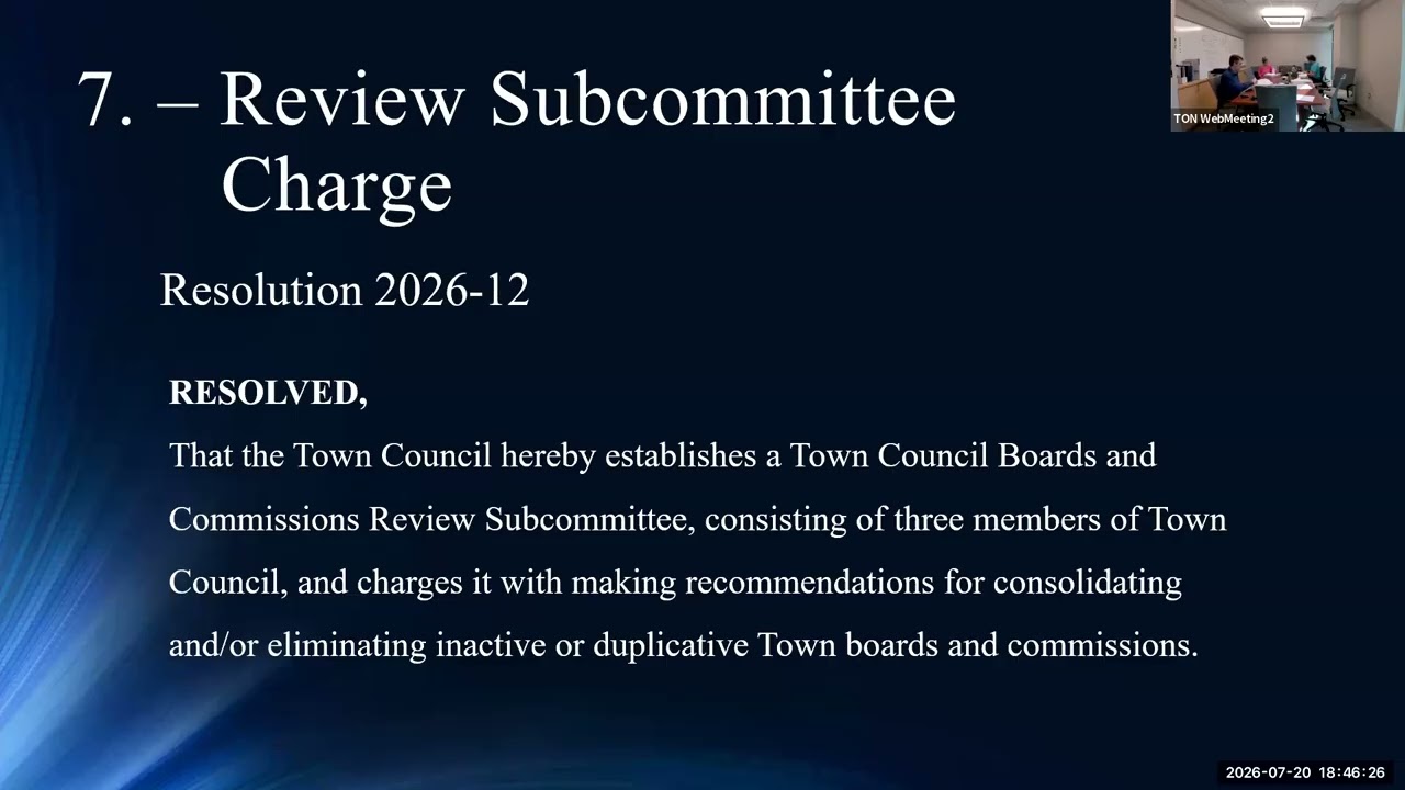 From the Other Committee