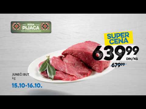 RODA: sveže i povoljno na našoj pijaci 15 - 16.10.2016.