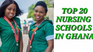 Top 20 Nursing Training Colleges In Ghana