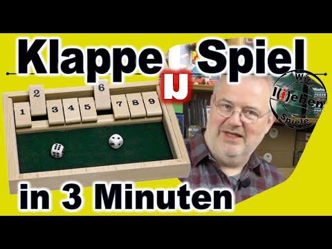 "Das Klappenspiel" oder auch "Shut the box"