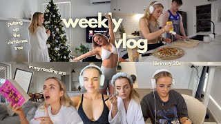 weekly vlog | in my reading era | putting up the christmas tree | new training plan? conagh kathleen