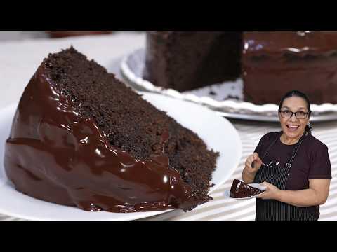 🔥How to MAKE a CHOCOLATE CAKE - STEP by STEP | Victoria Abanto