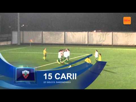 D. Sandinenses - Pedroso, Golo, Carina, 22m, 2-0