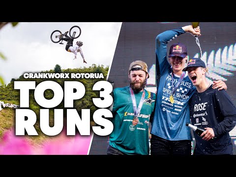 The Final Slopestyle Battle of 2021! TOP 3 Runs at Crankworx Rotorua 2021