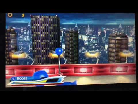 Sonic Generations 3DS Glitch 4: Close up