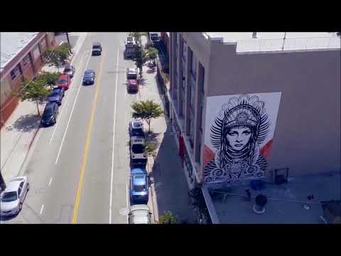 The C90s - Shine A Light Flight Facilities Remix ( Music Video Love LA Los Angeles by Drone )
