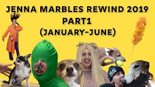 Jenna Marbles Rewind 2019 Part 1 (January - June)