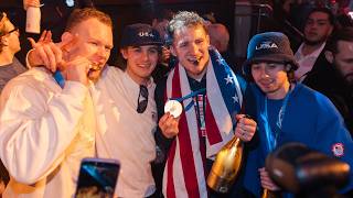 Team U S A Olympic Men s Hockey Celebrate Gold at E11EVEN MIAMI