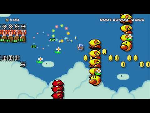keep run　🡒＋Y　(ひーちゃんコース8) by よしふん - Super Mario Maker 2 - No Commentary 1bx