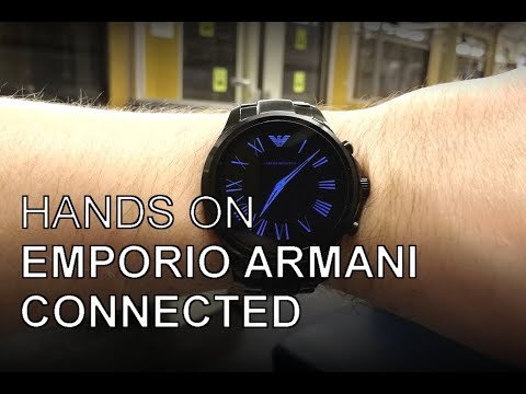 Emporio Armani Connected - die smarte Markenuhr im Ersteindruck