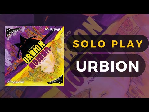 Urbion Board Game Solo Tutorial Playthrough | DaniCha