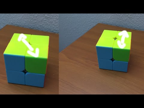 How to swap 2 corners on the 2x2 Rubik's cube (Ortega method)