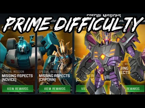 Time Slide - Missing Aspects | Prime Difficulty - Transformers: Forged to Fight