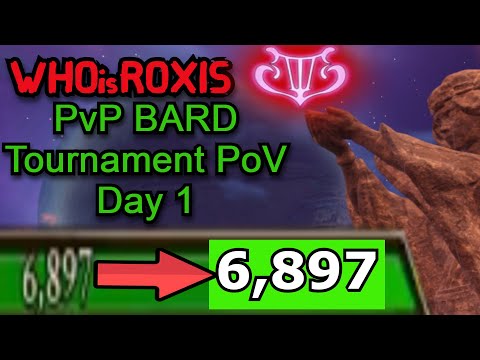 Bard PvP - Tournament Winner PoV  - Day1 $1000 Polar Tournament - Ashes of Creation - Arena - 8vs8