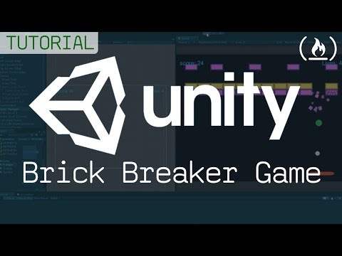 Unity GameDev Tutorial for Beginners Brick Breaker Game