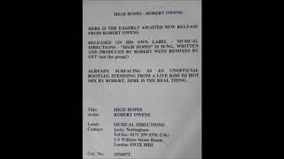 Robert Owens - High Hopes (Mix 3)
