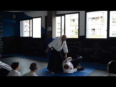 Sensei Paul Derrick, Athens 2018 - Shiho nage 2